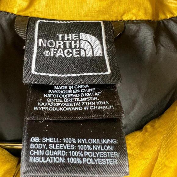 The North Face Men’s Micro Puffer Liner Jacket Mustard Size S - Picture 6 of 9
